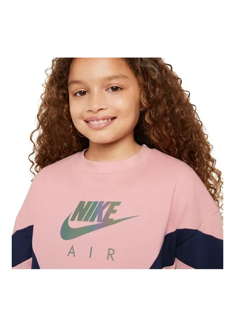 Светр дитячий Nike Air French Terry Kiz (DR8532-010) — фото 5