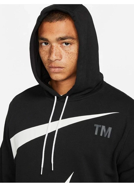 Кофта чоловіча Nike Sportswear Swoosh Black (DR8912-010) — фото 4