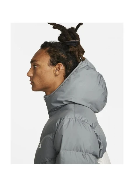 Куртка чоловіча Nike M Nk Sf Wr Pl-Fld Hd Jkt Grey/White (DR9605-084) — фото 5