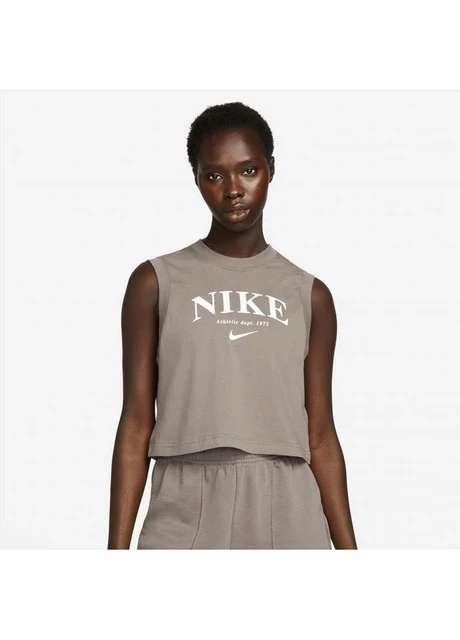 Майка жіноча Nike Sportswear Womens Tank Grey (DV0340-289) — фото 3