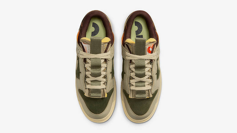 Кросівки чоловічі Nike Air Dunk Jumbo Olive (DV0821-200) — фото 4