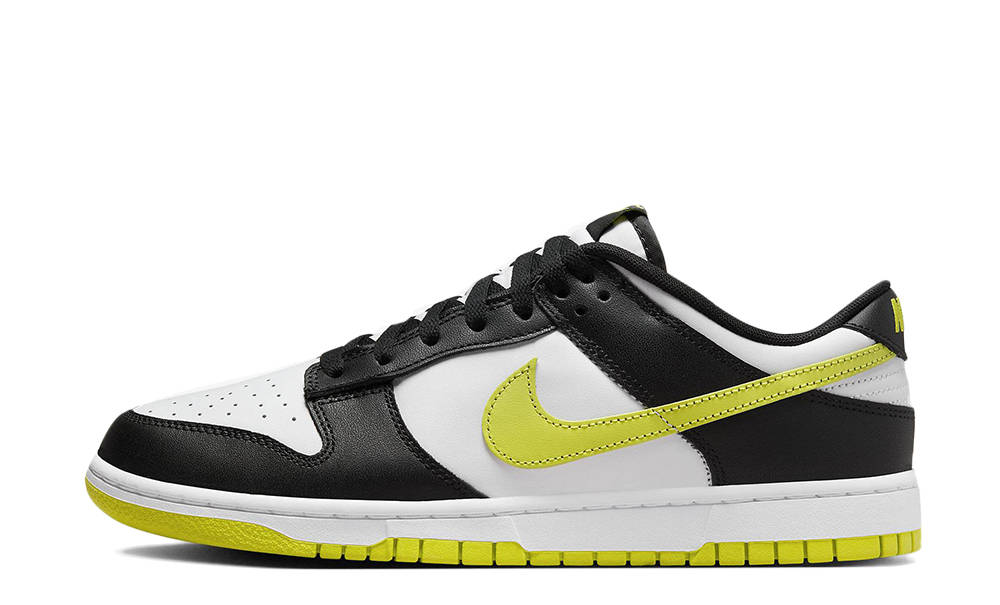 Кросівки чоловічі Nike Dunk Low "Black/Bright Cactus" (DV0833-110) — фото 1