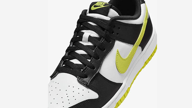 Кросівки чоловічі Nike Dunk Low "Black/Bright Cactus" (DV0833-110) — фото 4