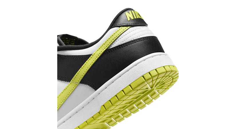 Кросівки чоловічі Nike Dunk Low "Black/Bright Cactus" (DV0833-110) — фото 6
