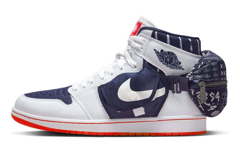 Кросівки чоловічі Jordan The Air Jordan 1 Stash “Quai 54” (DV1717-100) — фото 1