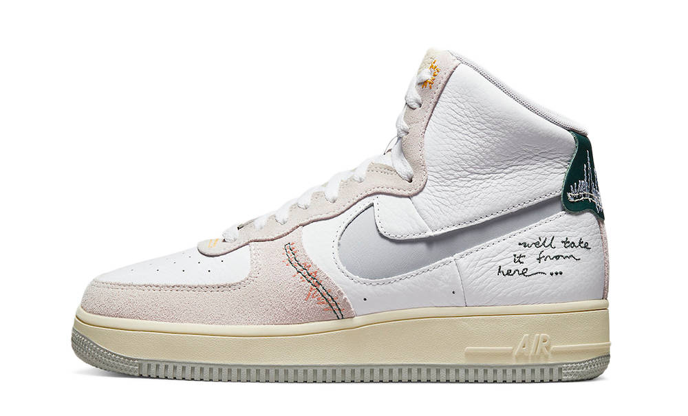 Кросівки жіночі Nike Air Force 1 High Sculpt (DV2187-100) — фото 1