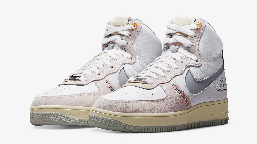 Кросівки жіночі Nike Air Force 1 High Sculpt (DV2187-100) — фото 3