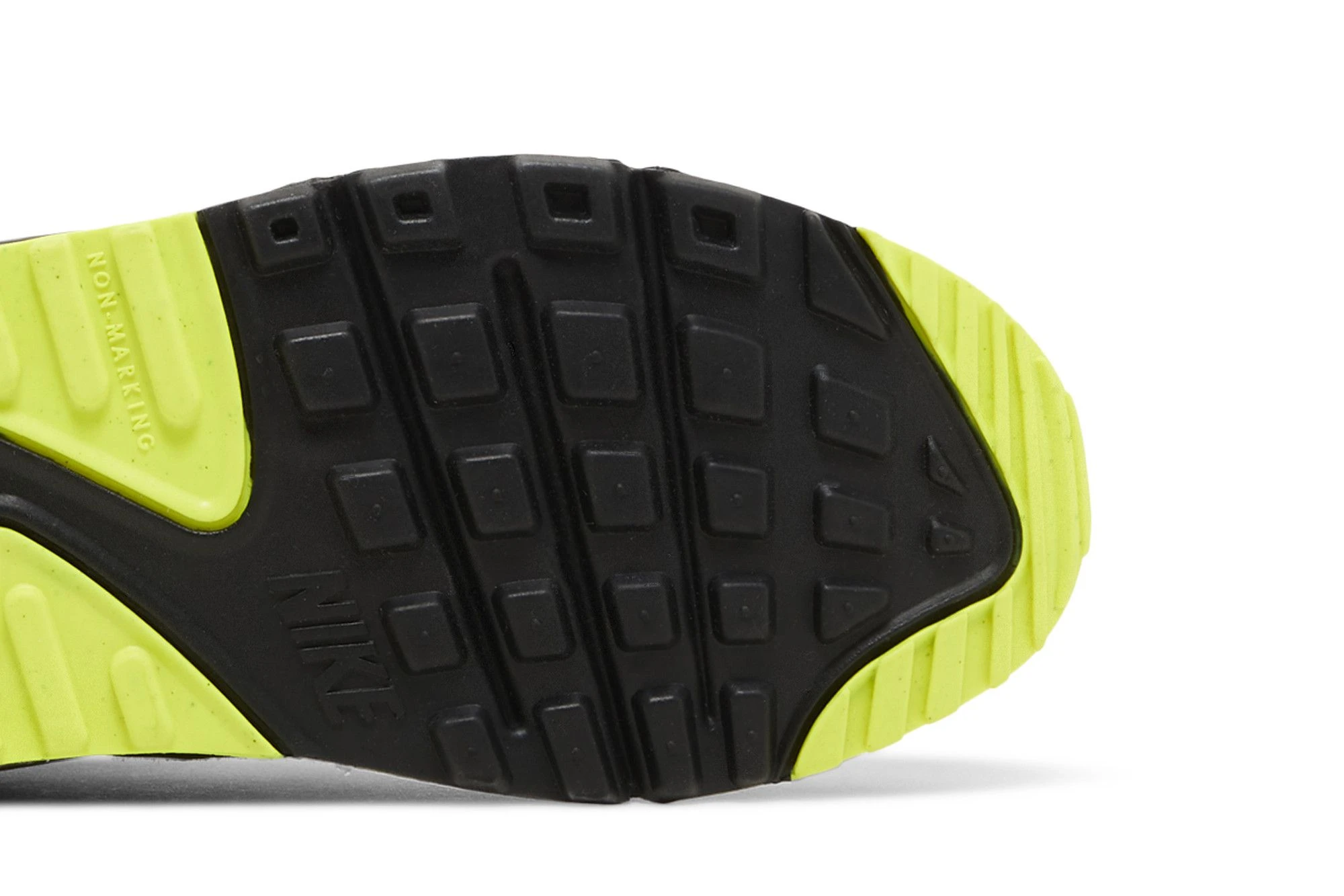 Кросівки дитячі Nike Air Max 90 Leather GS 'Medium Olive Volt' — фото 6