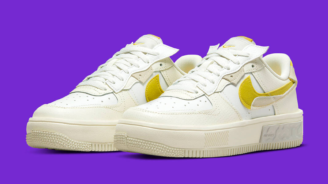 Кросівки унісекс Nike Air Force 1 Fontanka W Yellow (DV6984-100) — фото 3