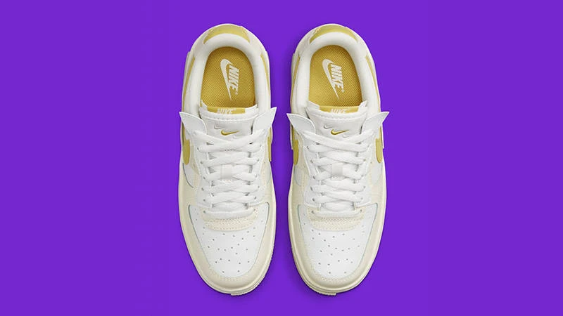 Кросівки унісекс Nike Air Force 1 Fontanka W Yellow (DV6984-100) — фото 4