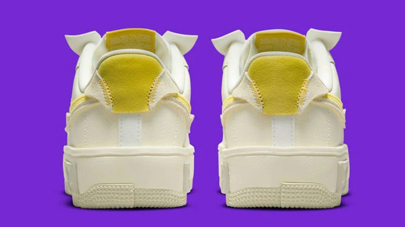Кросівки унісекс Nike Air Force 1 Fontanka W Yellow (DV6984-100) — фото 5