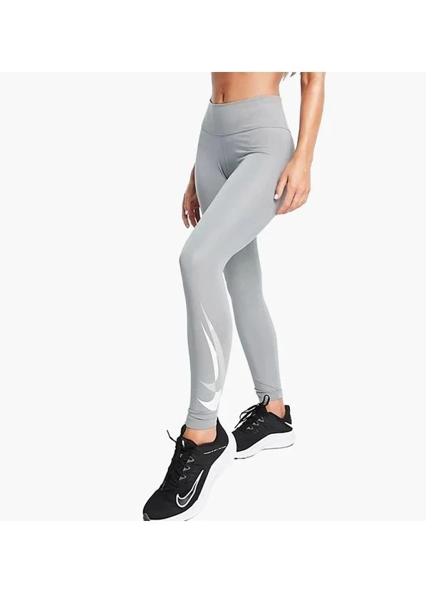 Лосіни жіночі Nike Running Swoosh Grey (DV7253-073) — фото 1