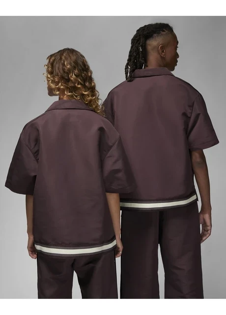 Футболка унісекс Jordan X A Ma Maniére Mens Warm-Up Shirt Bordo (DV7460-263) — фото 4