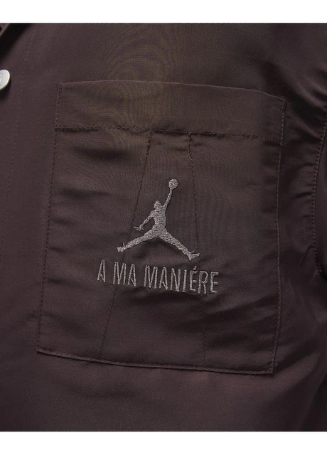 Футболка унісекс Jordan X A Ma Maniére Mens Warm-Up Shirt Bordo (DV7460-263) — фото 6