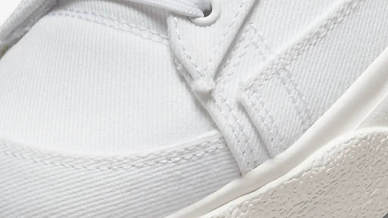 Кросівки жіночі Nike Blazer Low Platform Canvas White (DV7475-100) — фото 6