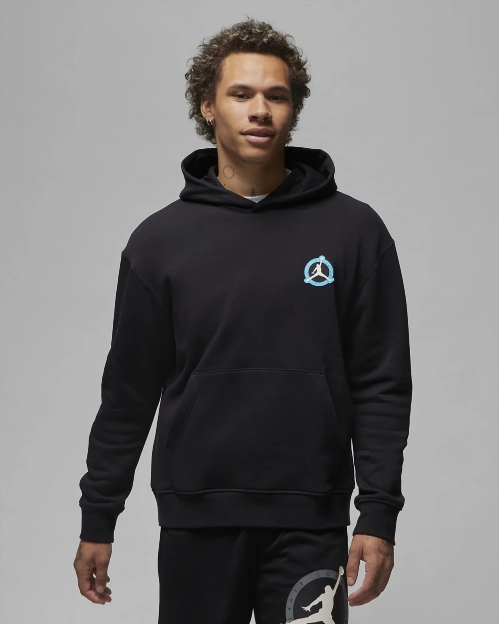Бомбер чоловічий Jordan Flight Mvp Men's Fleece Pullover Hoodie (DV7592-010) — фото 3