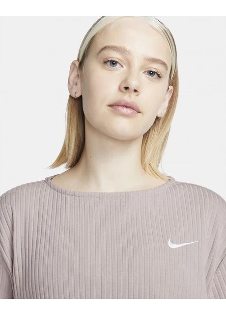 Футболка жіноча Nike W Nsw Rib Jrsy Ss Top (DV7870-272) — фото 5