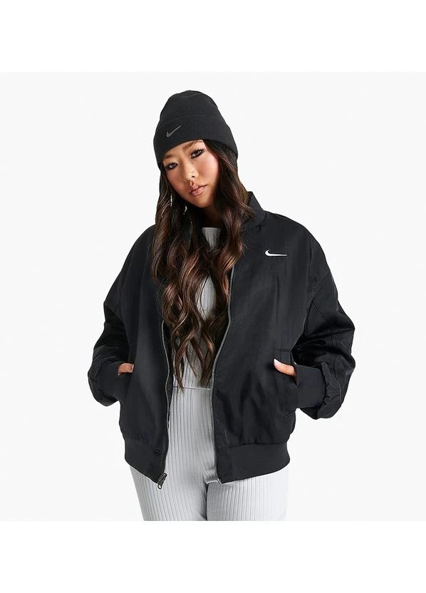 Куртка жіноча Nike Women's Reversible Varsity Bomber Jacket (DV7876-010) — фото 1