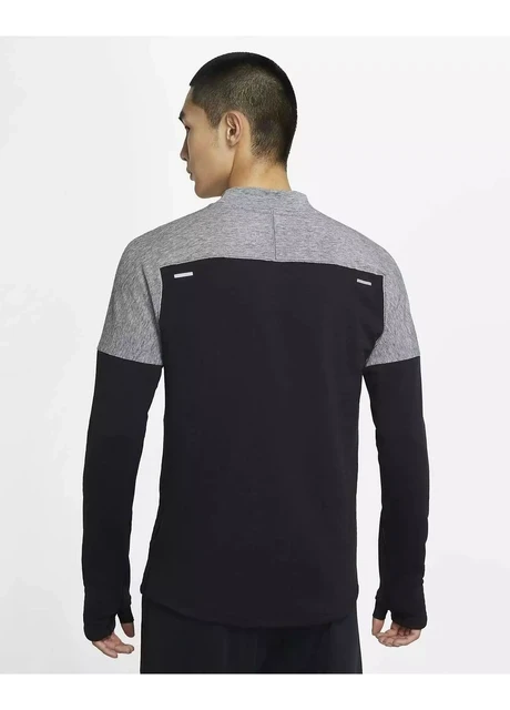 Кофта чоловіча Nike Therma Fit Run Division Sphere Grey/Black (DV8110-010) — фото 5