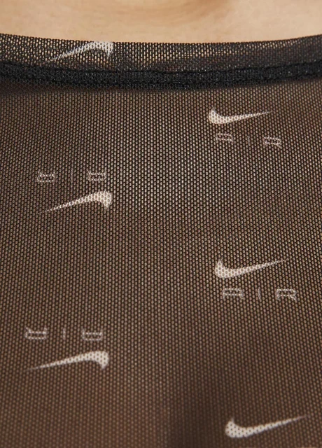 Плаття жіноче Nike Air Women's Printed Mesh Long-Sleeve Dress (DV8249-010) — фото 7