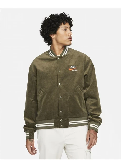 Бомбер чоловічий Nike Bomber Varsity Sportswear Trend (DV9997-325) — фото 4
