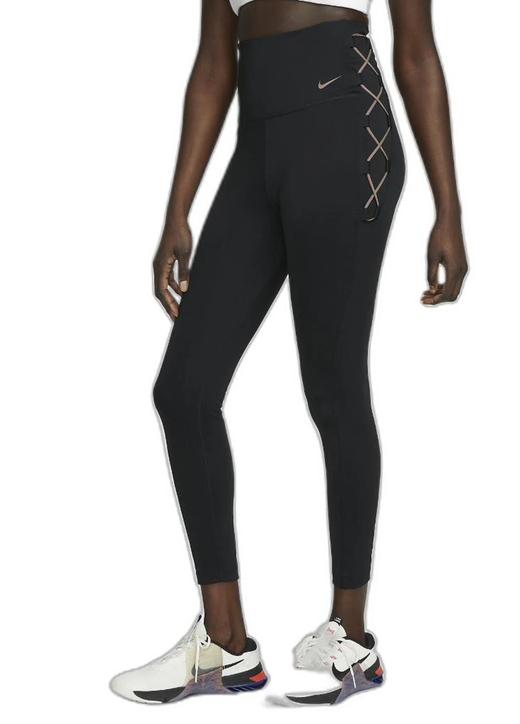 Лосіни жіночі Nike Leggings One Df Hr 7/8 Tight Nvlty (DX0006-010) — фото 1