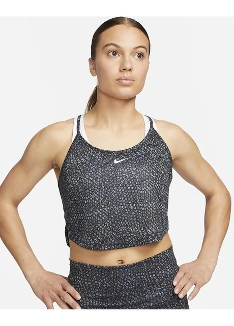 Майка жіноча Nike Dri-Fit One Grey (DX0164-010) — фото 3