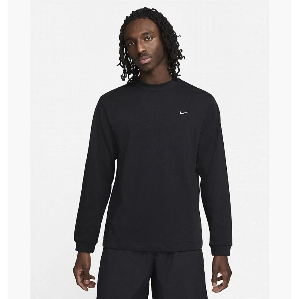 Лонгслів чоловічий Nike Solo Swoosh Black Dx0884-010 M — фото 2