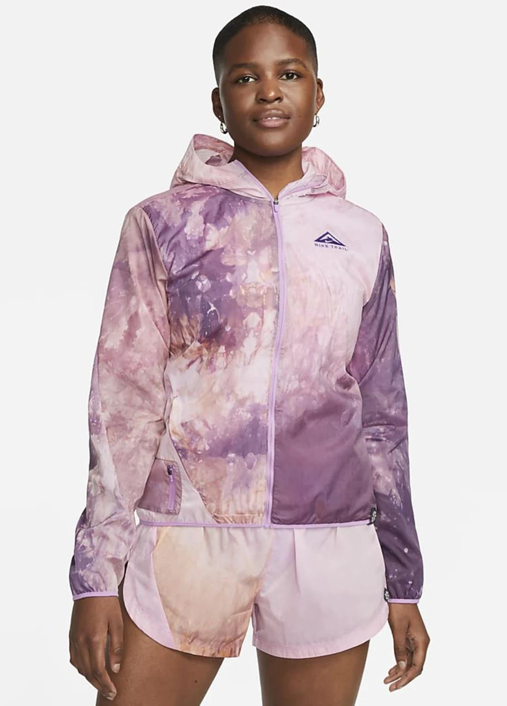 Вітровка жіноча Nike Repel Trail Running Jacket (DX1041-756) — фото 1