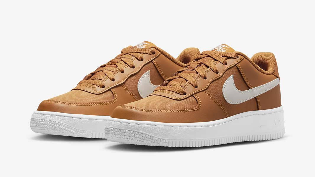 Кросівки жіночі Nike Air Force Brown Gs (DX1656-800) — фото 3