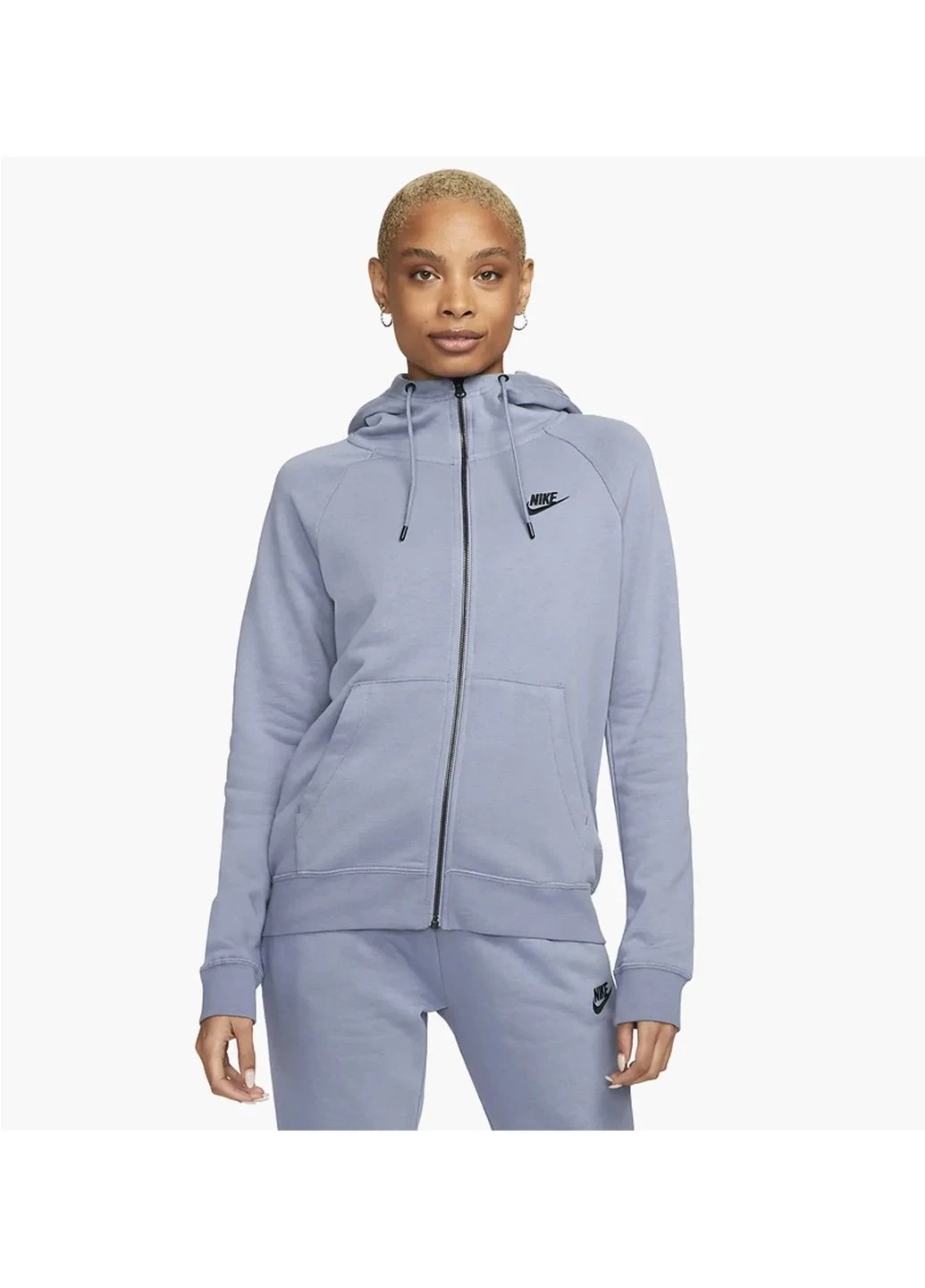 Кофта жіночі Nike Nsw Essntl Flc Fz Hoodie (DX2317-493) — фото 1