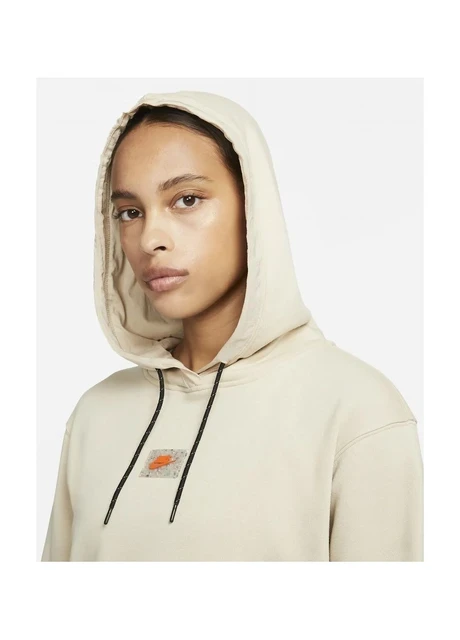 Кофта жіночі Nike Nsw Flc Po Hoodie Su (DX2324-206) — фото 4