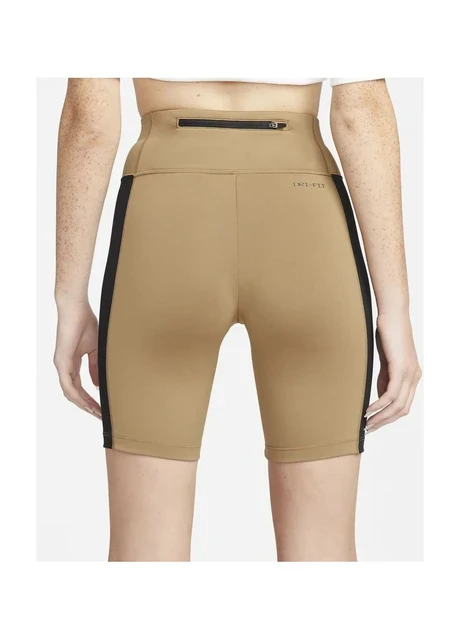 Шорти жіночі Nike Sportswear Swoosh Logo High-Waisted Bike Shorts Brown Dx2325-258 (DX2325-258) — фото 5