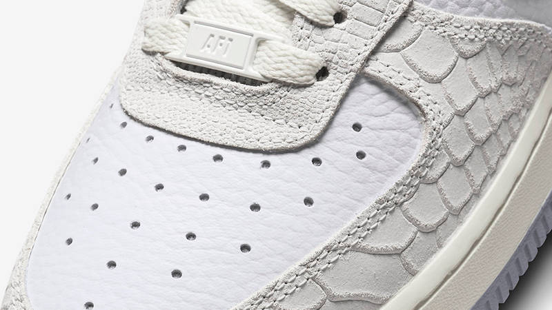 Кросівки жіночі Nike Af1 07 Low White Python (DX2678-100) — фото 7