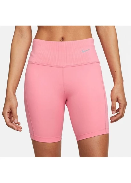 Шорти жіночі Nike Women's Tight Mid-Rise Ribbed-Panel Running Shorts (DX2951-611) — фото 3