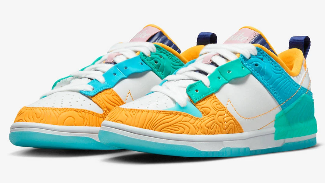 Кросівки жіночі Nike Dunk Low Disrupt X Serena Williams Design Crew Shoes White/Light Blue (DX4220-100) — фото 3