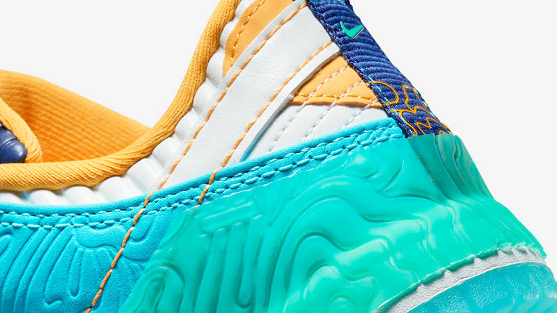 Кросівки жіночі Nike Dunk Low Disrupt X Serena Williams Design Crew Shoes White/Light Blue (DX4220-100) — фото 7