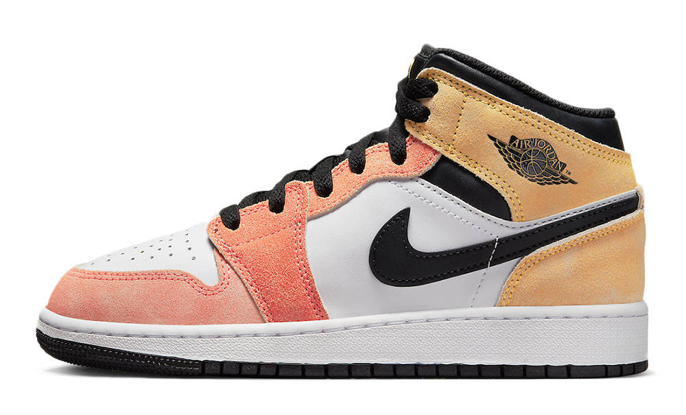 кросівки air jordan 1 mid se gs — фото 1
