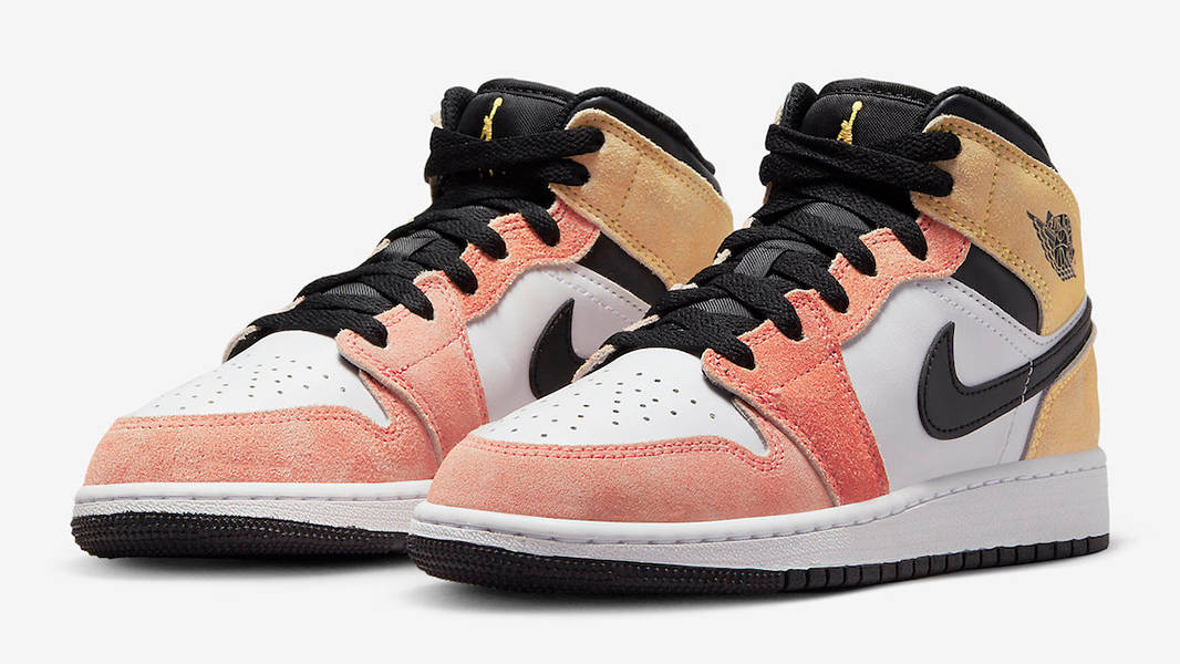 кросівки air jordan 1 mid se gs — фото 3