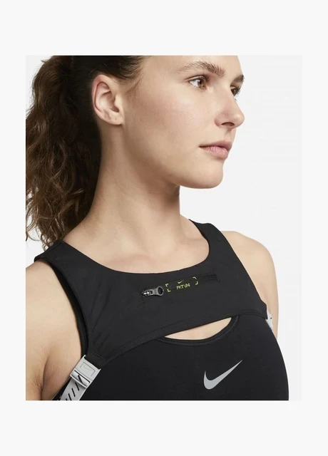 Спортивний топ жіночий Nike Swoosh On The Run (DX6505-010) — фото 7