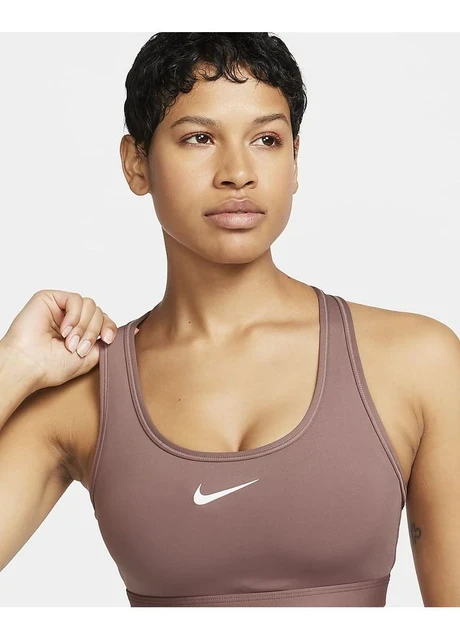 Спортивний топ жіночий Nike Swoosh Medium Support (DX6821-208) — фото 7