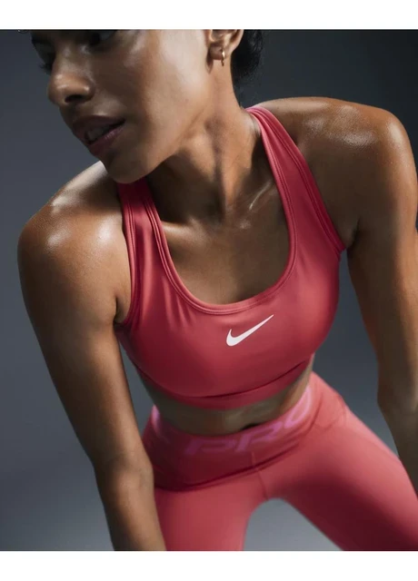Спортивний топ жіночий Nike Bh Swoosh (DX6821-629) — фото 4