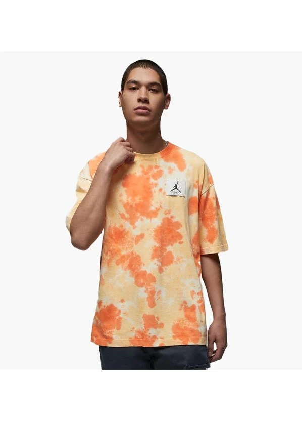 Футболка чоловіча Jordan Essentials Mens Oversized Graphic T-Shirt Orange/Beige (DX9583-112) — фото 1