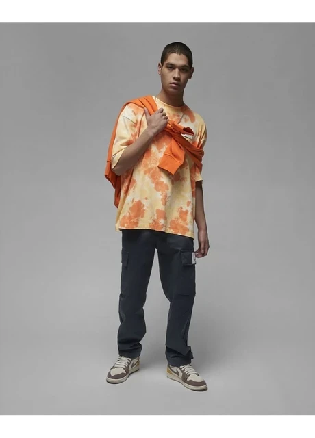 Футболка чоловіча Jordan Essentials Mens Oversized Graphic T-Shirt Orange/Beige (DX9583-112) — фото 6