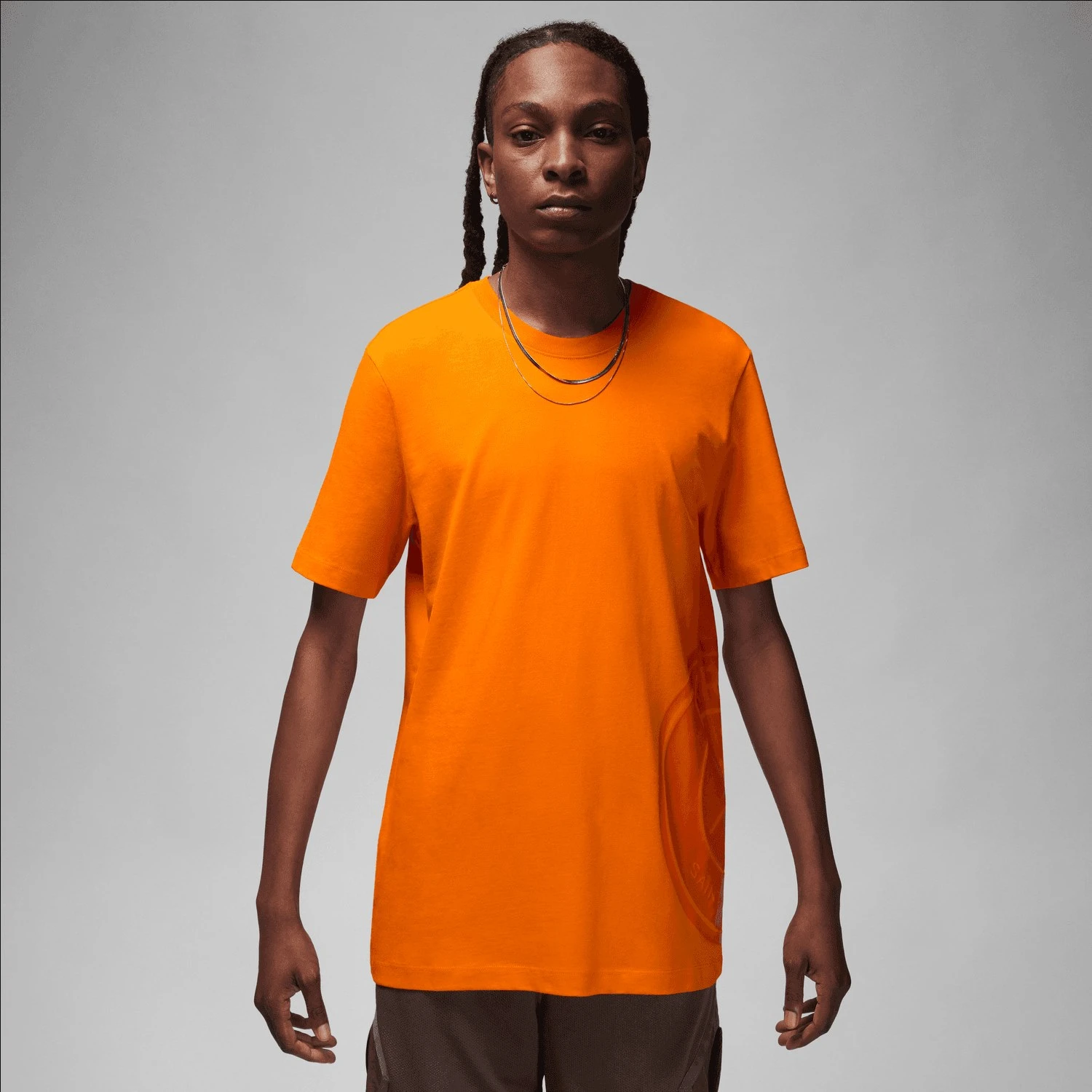 Футболка чоловіча Jordan Paris Saint-Germain Orange (DZ2917-834) — фото 3