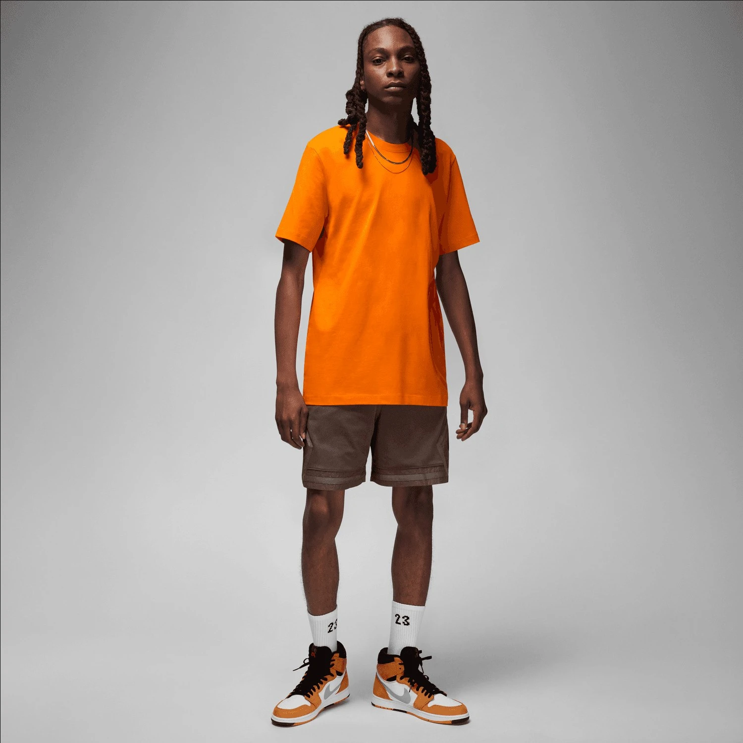 Футболка чоловіча Jordan Paris Saint-Germain Orange (DZ2917-834) — фото 7