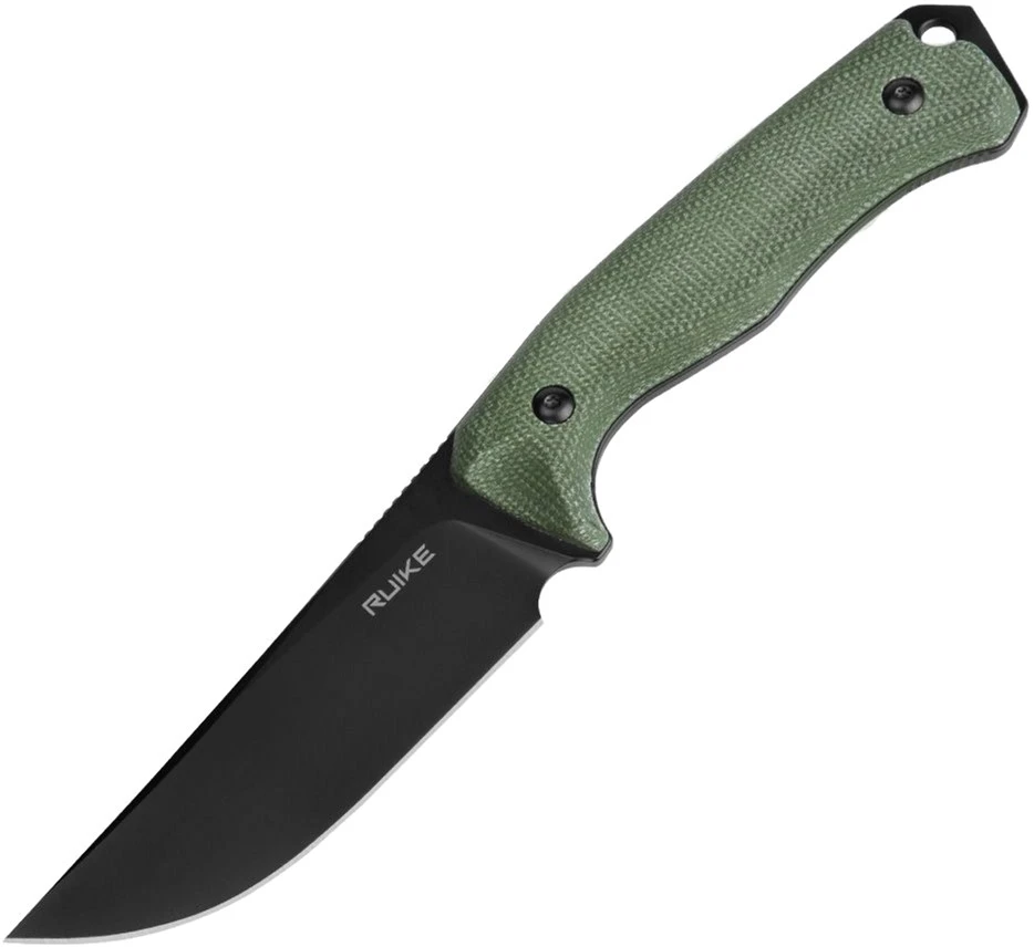 Ніж фіксований мисливський  Ruike F186-MG, (11.8 см) D2 / Micarta зелений — фото 2