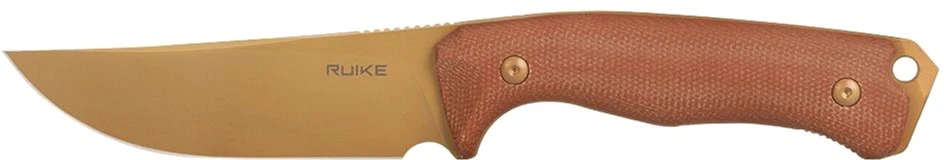 Ніж фіксований мисливський  Ruike F186-MN, (11.8 см) D2 / Micarta коричневий — фото 4