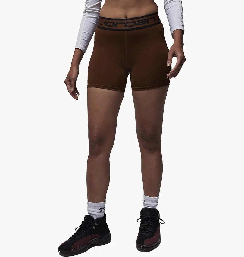 Лосіни жіночі Jordan Sport Wmns 5" Shorts Cacao Wow (FB4623-259) — фото 1