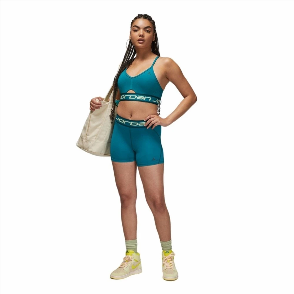 Лосіни жіночі Jordan Sport Wmns 5" Shorts Cacao Wow (FB4623-259) — фото 6